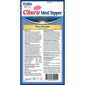 Inaba Cat Complete Balanced Meal Topper Treat - Creamy Tuna - 24 x 14g Tubes image 0
