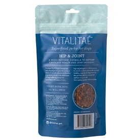 Vitalitae Superfood & Hemp Oil Dog Treats - Hip & Joint Jerky - 150g image 0
