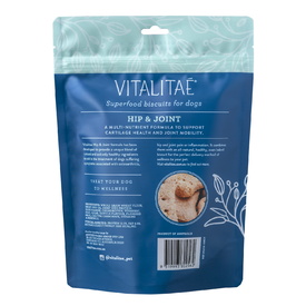 Vitalitae Superfood & Hemp Oil Dog Treats - Hip & Joint Biscuits - 350g image 0