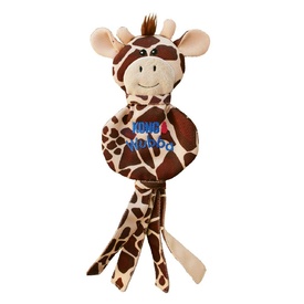 KONG Wubba No Stuff Squeaker Dog Toy - Large Giraffe image 0