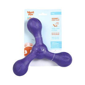 West Paw Skamp Flyer-Inspired Fetch Dog Toy in Bright Colours image 0