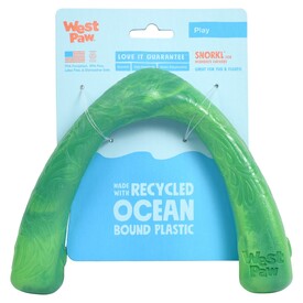 West Paw Seaflex Recycled Plastic Tug Dog Toy - Snorkl image 0