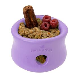 West Paw Toppl Treat Dispensing Wobbling Dog Toy & Food Bowl image 0