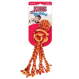 3 x KONG Wubba Weaves Tug Rope Toy for Dogs in Assorted Colours - Small image 0