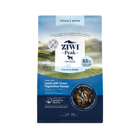 Ziwi Peak Steam & Dried Grass-fed Lamb with Green Vegetables Dry Dog Food image 0