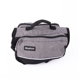 Zippy Paws Dog Backpack in Graphite Grey image 0