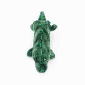 Zippy Paws Crusherz with Replaceable Plastic Squeaker Bottle Dog Toy - Alligator image 0