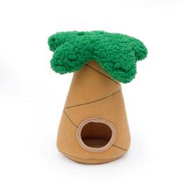 Zippy Paws Zippy Burrow Interactive Dog Toy - 3 Dolphins in Palm Tree  image 0