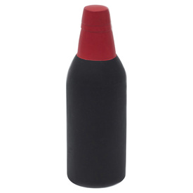 Zippy Paws Latex Happy Hour Crusherz Squeaker Dog Toy - Red Wine image 0