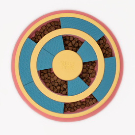 Zippy Paws SmartyPaws Puzzler Feeder Interactive Dog Toy - Wagging Wheel image 0