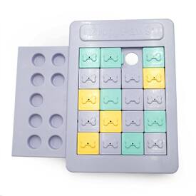 Zippy Paws SmartyPaws Puzzler Feeder Interactive Dog Toy - Panel Sliders image 0