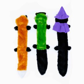 Zippy Paws Halloween Skinny Peltz Squeaker Dog Toy 3-pack Large image 0