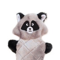 Zippy Paws Jigglerz Shakeable Dog Toy - Raccoon image 0