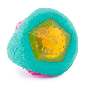Zippy Paws ZippyTuff Crunch Dog Toy - LED Light Up Ball image 0