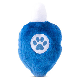 Zippy Paws Plush Squeaker Dog Toy - Hanukkah Dreidel image 0