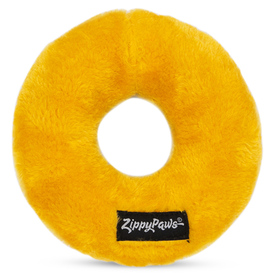 Zippy Paws Plush Squeaker Dog Toy - Hanukkah Donutz image 0