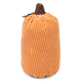 Zippy Paws Plush Squeaker Dog Toy - Halloween Jumbo Pumpkin - Orange image 0