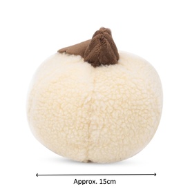 Zippy Paws Plush Squeaker Dog Toy - Halloween Jumbo Pumpkin - Fleece image 0