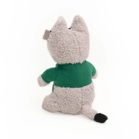 Zippy Paws Holiday Cheeky Chumz Plush Dog Toy - Frankenstein Wolf image 0