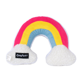 Zippy Paws Squeakie Pattiez Plush Dog Toys - Rainbow image 0