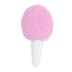 Zippy Paws Squeakie Pattiez Plush Dog Toys - Cotton Candy image 0