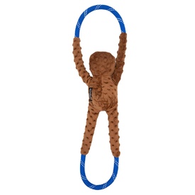 Zippy Paws RopeTugz Squeaker Dog Toy with Rope - Sloth image 0