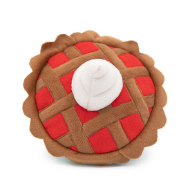 Zippy Paws Fall Harvest Pumpkin Pie Plush Squeaker Dog Toy image 0