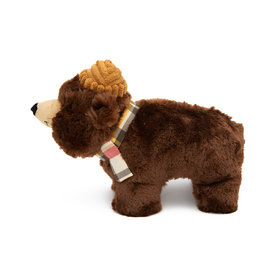 Zippy Paws Grunterz Plush Squeaker Dog Toy - Bear  image 0