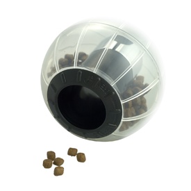 Kruuse Catrine Catmosphere Treat Dispensing Cat Ball Toy in Pink or Black image 0