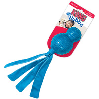 KONG Wubba Comet Dog Toy with Protective Rubber and Long Floppy Tails image 0