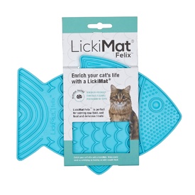 LickiMat Felix Slow Food Bowl Anti-Anxiety Mat for Cats image 0