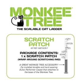 Monkee Tree Scratch Patch Wrap-Around Accessory for the Monkee Tree Cat Climber image 0
