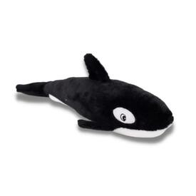 Zippy Paws Plush Squeaky Jigglerz Dog Toy - Killer Whale image 0