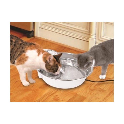 Pioneer Big Max Stainless Steel Pet Drinking Fountain 3.6 litres image 1