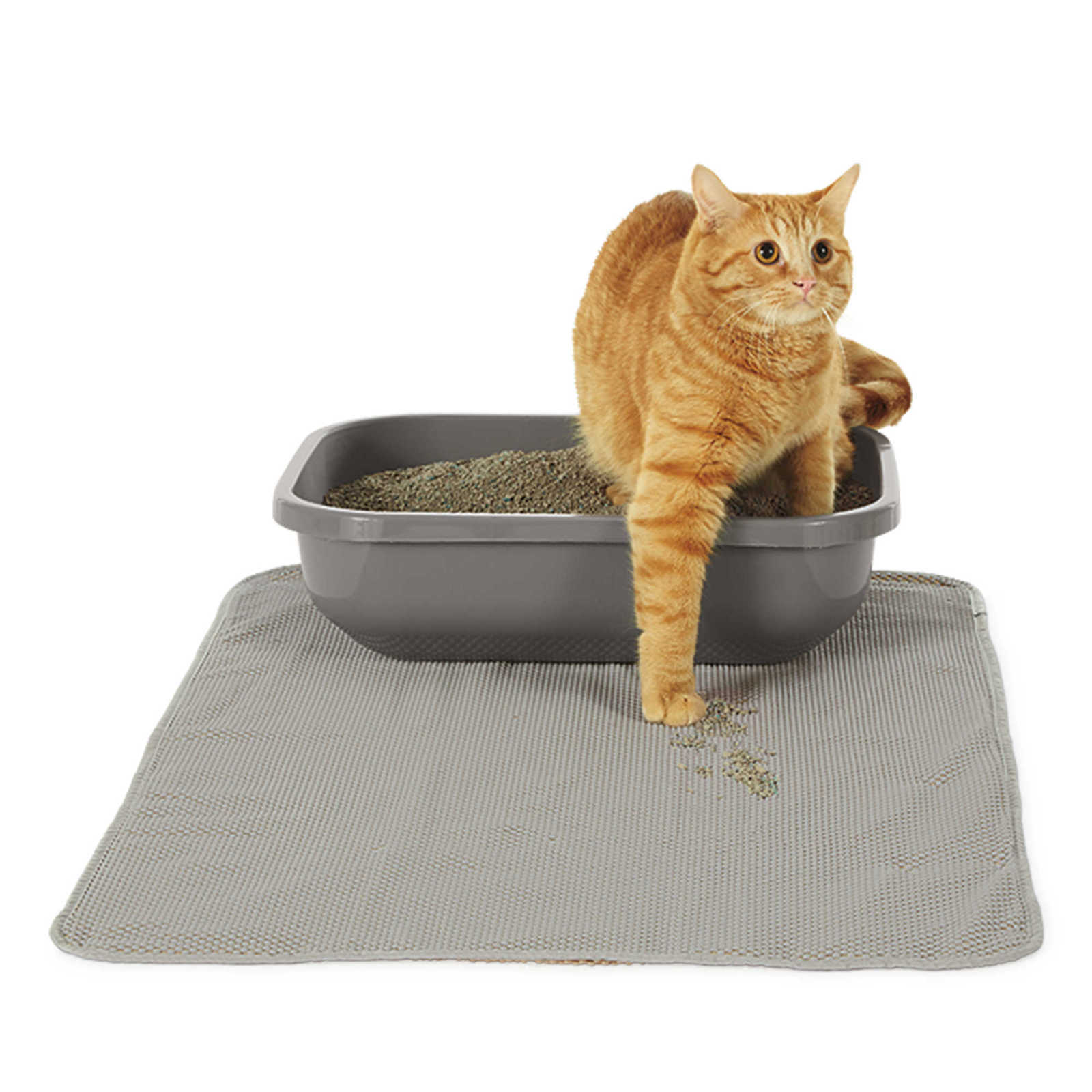 Primepets Cat Litter Trapping Mat, Waterproof Kitty Litter Trapper Pad