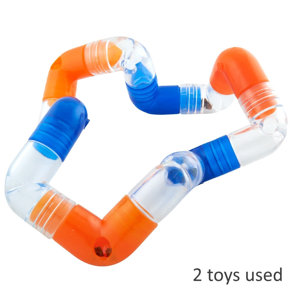 Planet Dog Orbee Tuff Link 4-piece Treat Dispenser Interactive Dog Toy image 1