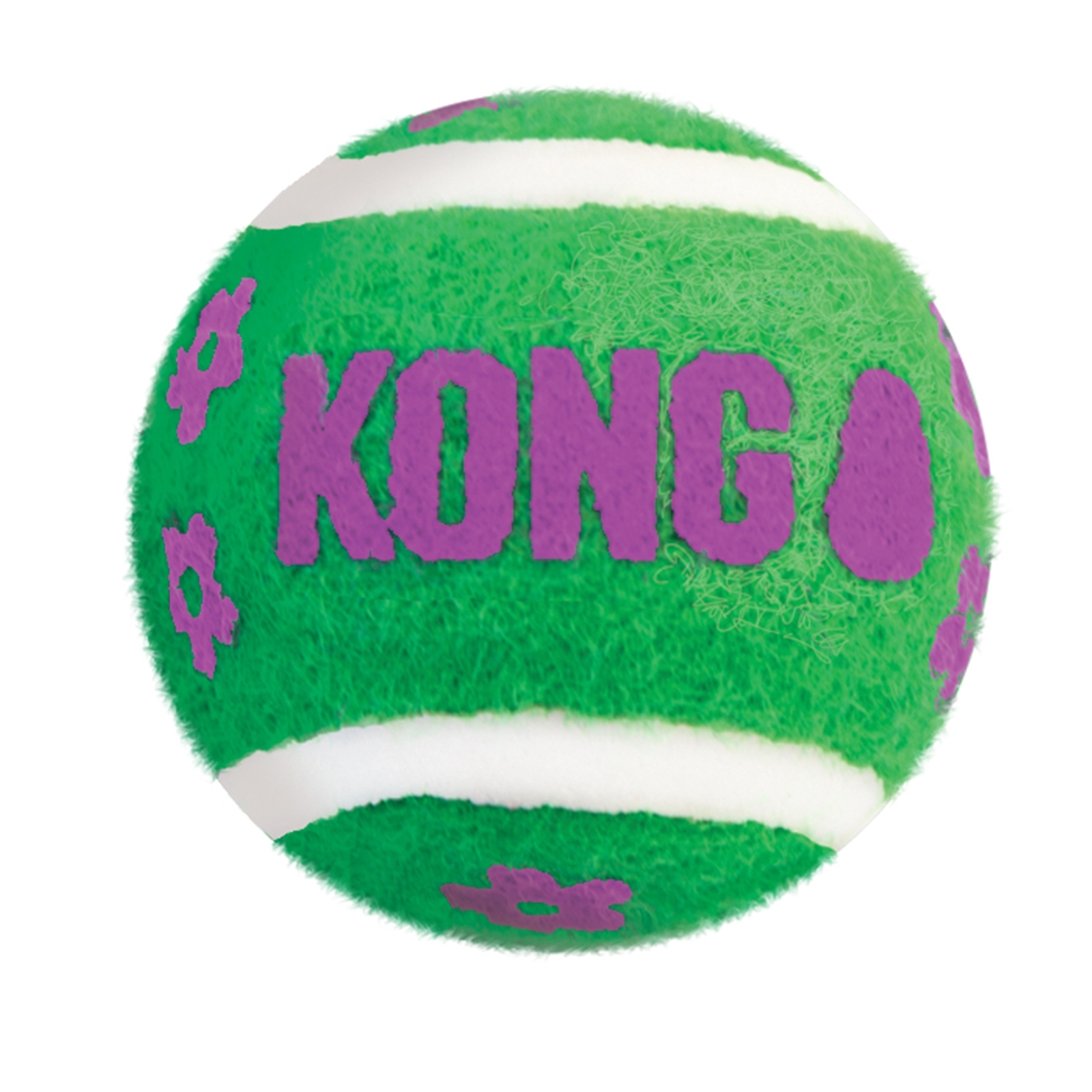 3 x KONG Active Tennis Balls with Bells Interactive Cat Toy image 1