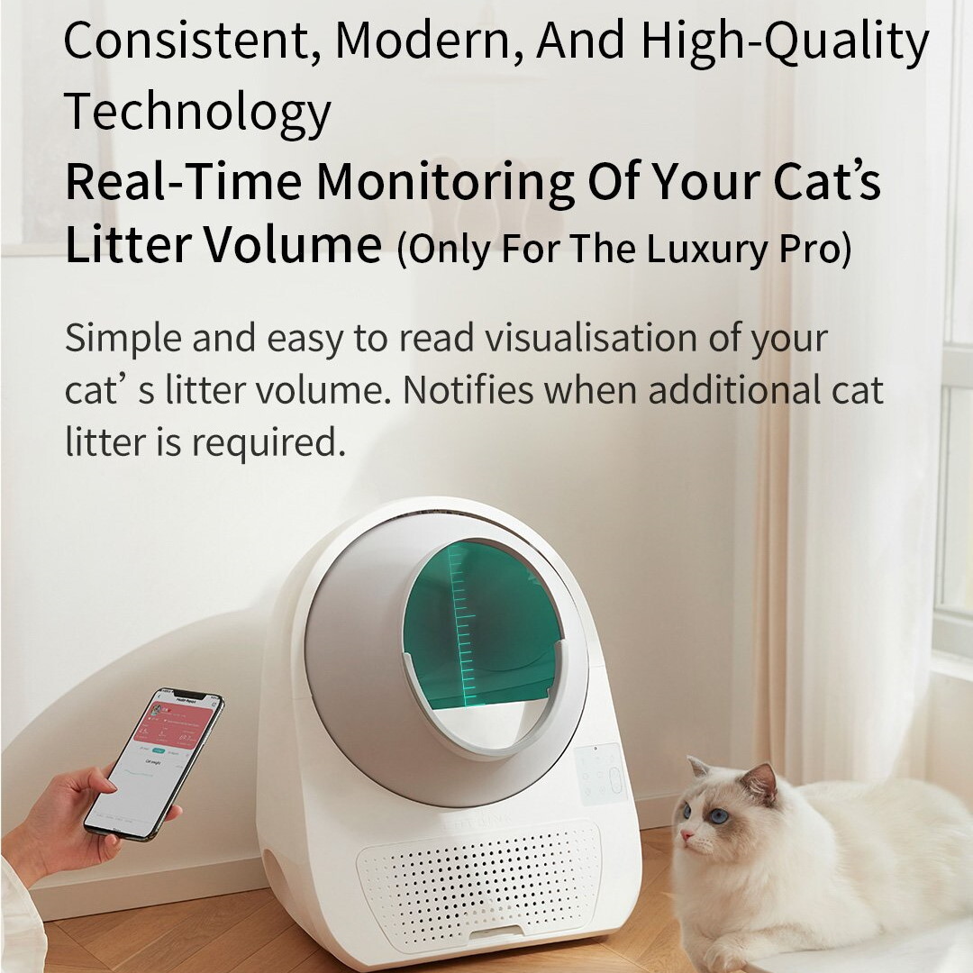 CatLink Scooper Self-Clean Smart Cat Litter Box - New Model Luxury PRO with RAMP image 1