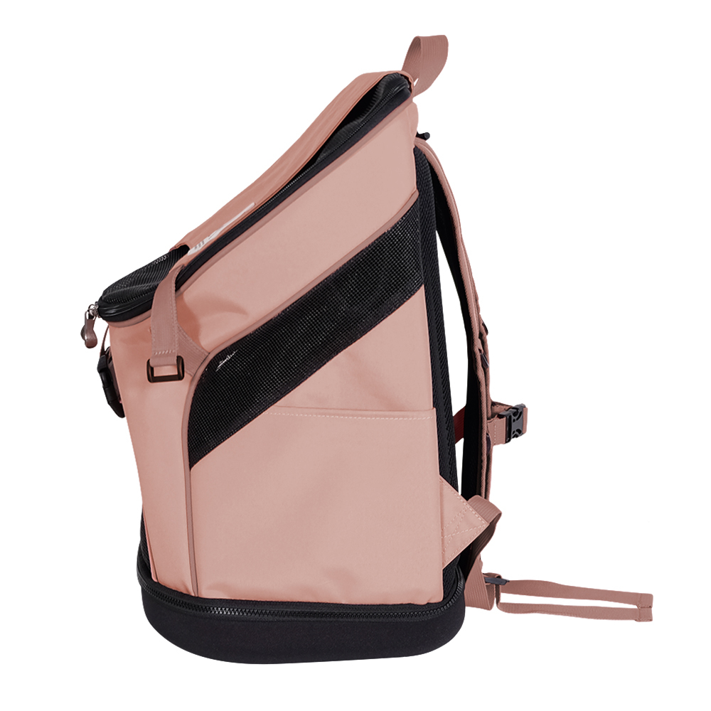 Ibiyaya Ultralight Pro Backpack Pet Carrier - Coral Pink image 1