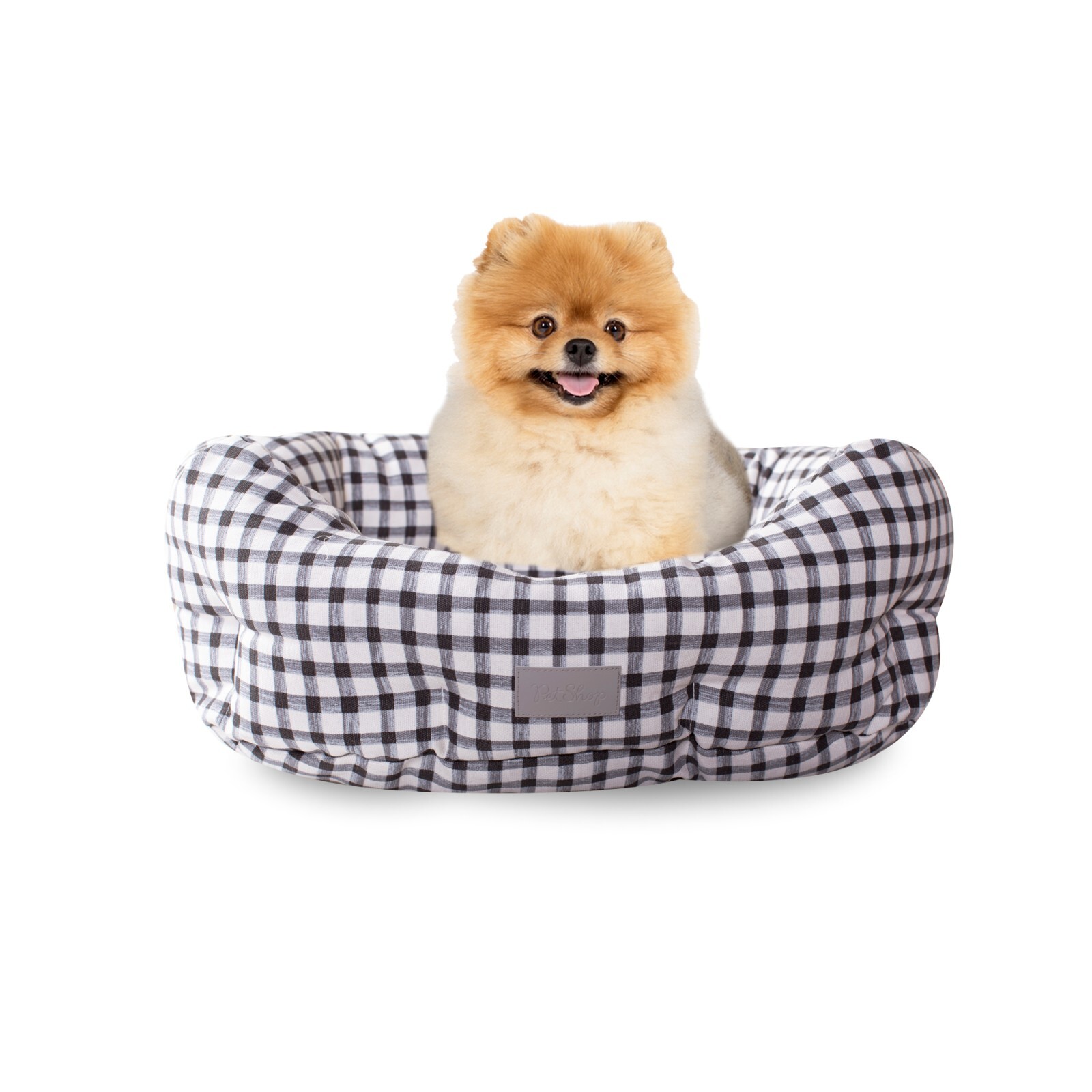 fringe dog bed