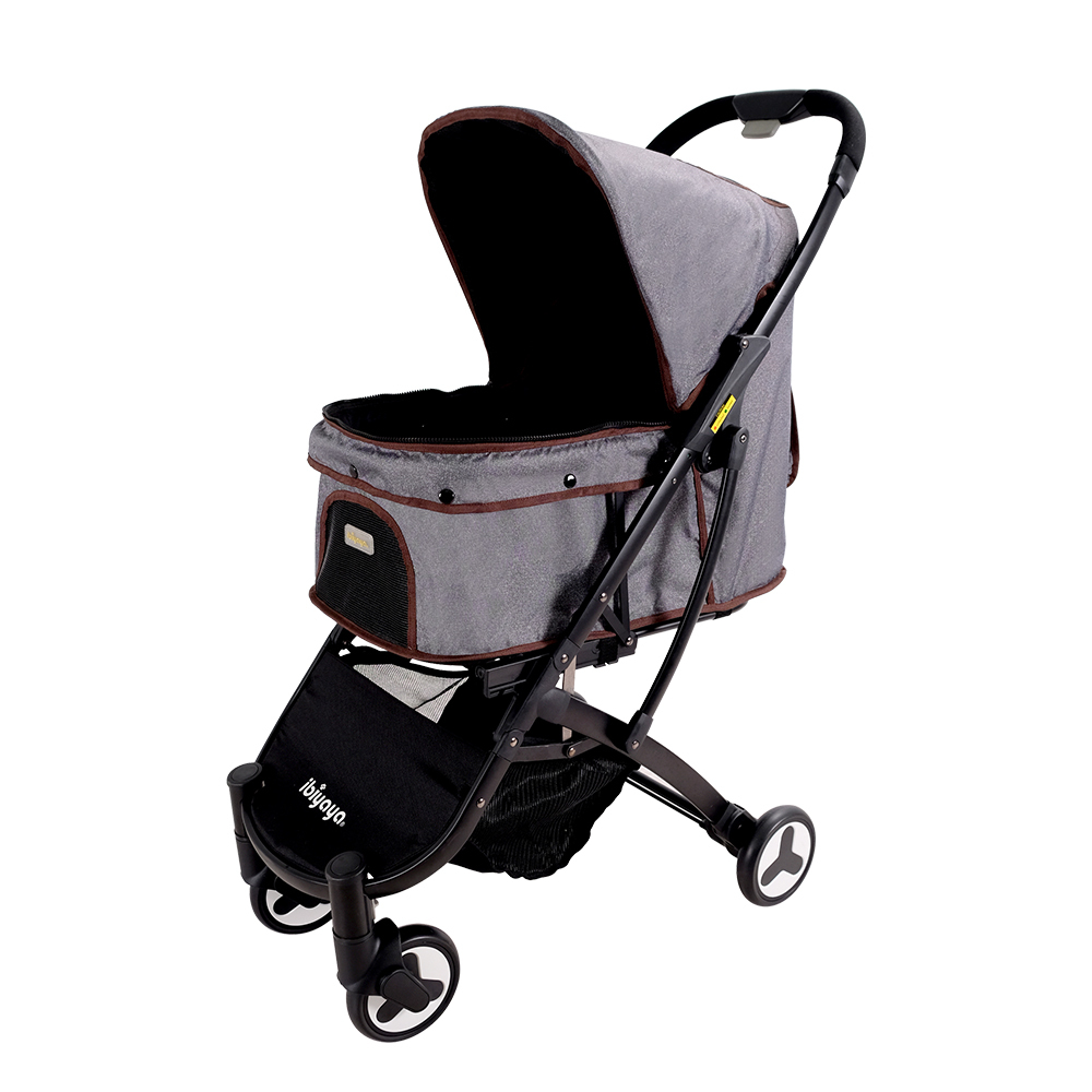 Ibiyaya Speedy Fold Pet Buggy Gray