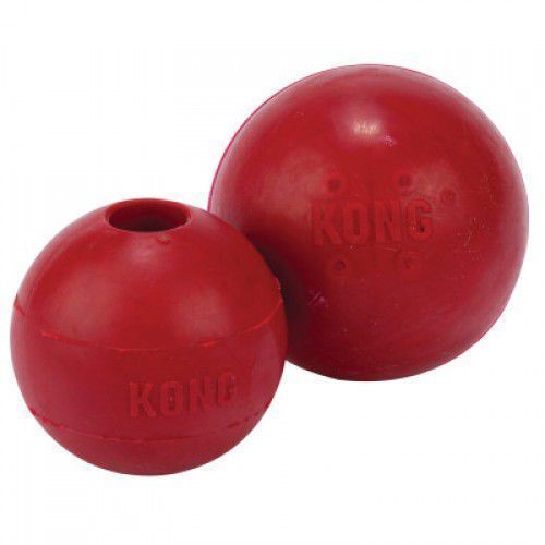 2 x KONG Classic Ball Non-Toxic Rubber Fetch Dog Toy - Medium/Large image 1