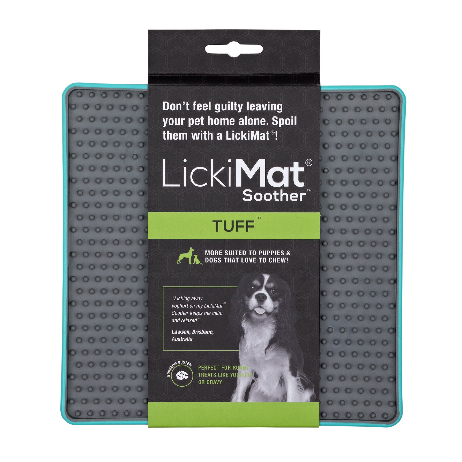 LickiMat Soother Tuff Slow Food Lick Mat Dog Bowl image 1