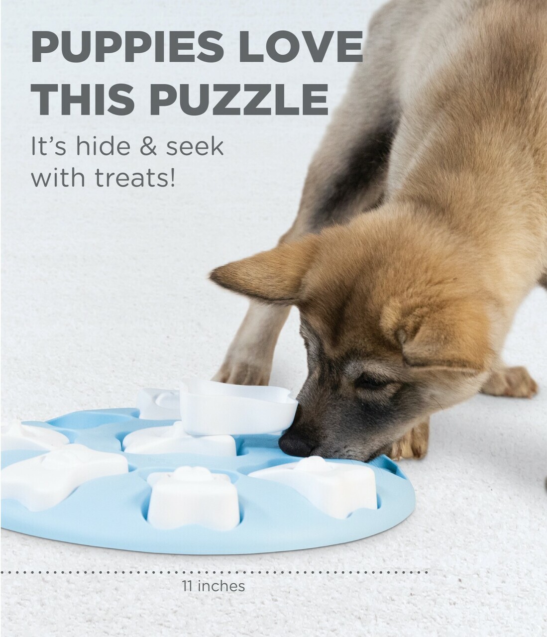 Nina Ottosson Smart Interactive Puzzle Dog Toy for Puppies - Level 1 image 1