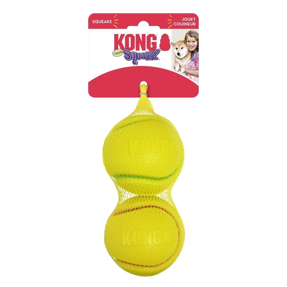 kong squeaker ball medium