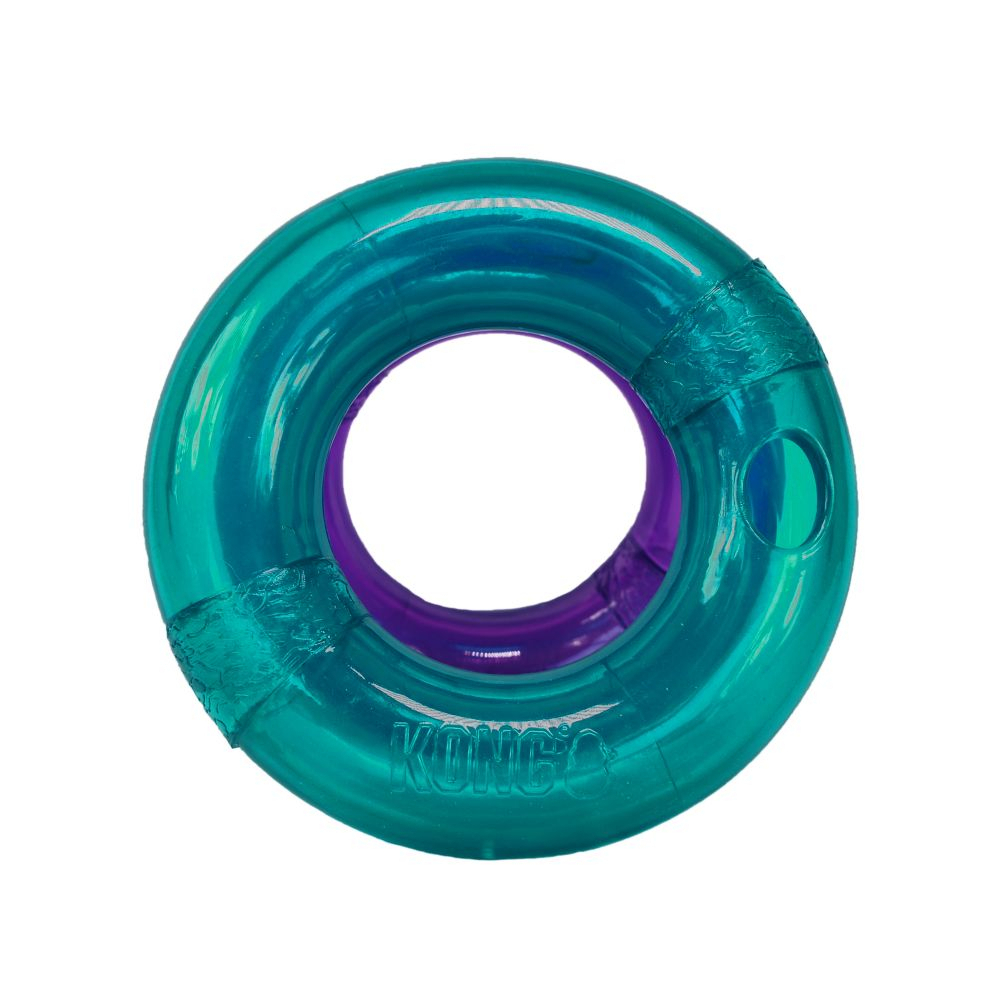 3 x KONG Treat Spiral Ring Treat Dispensing Interactive Dog Toy - Large image 1