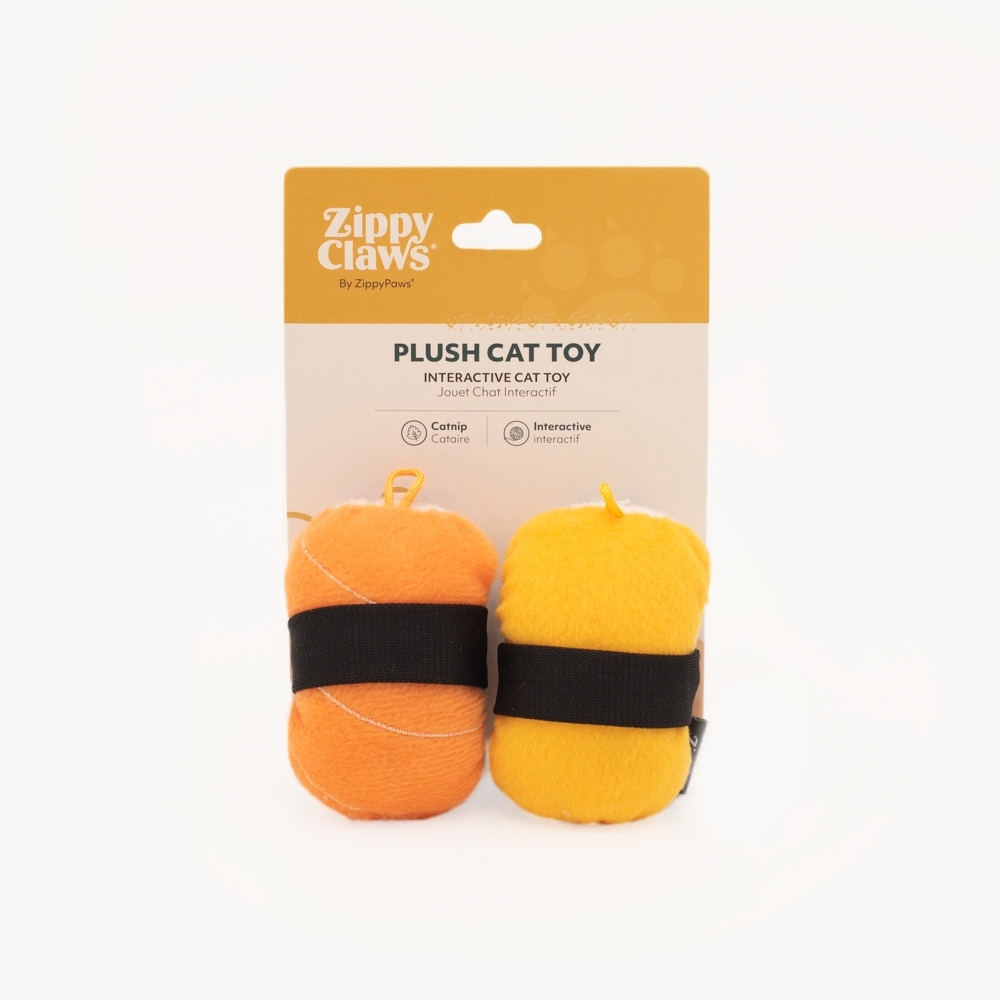 Zippy Paws ZippyClaws NomNomz Cat Toy - Sushi  image 1