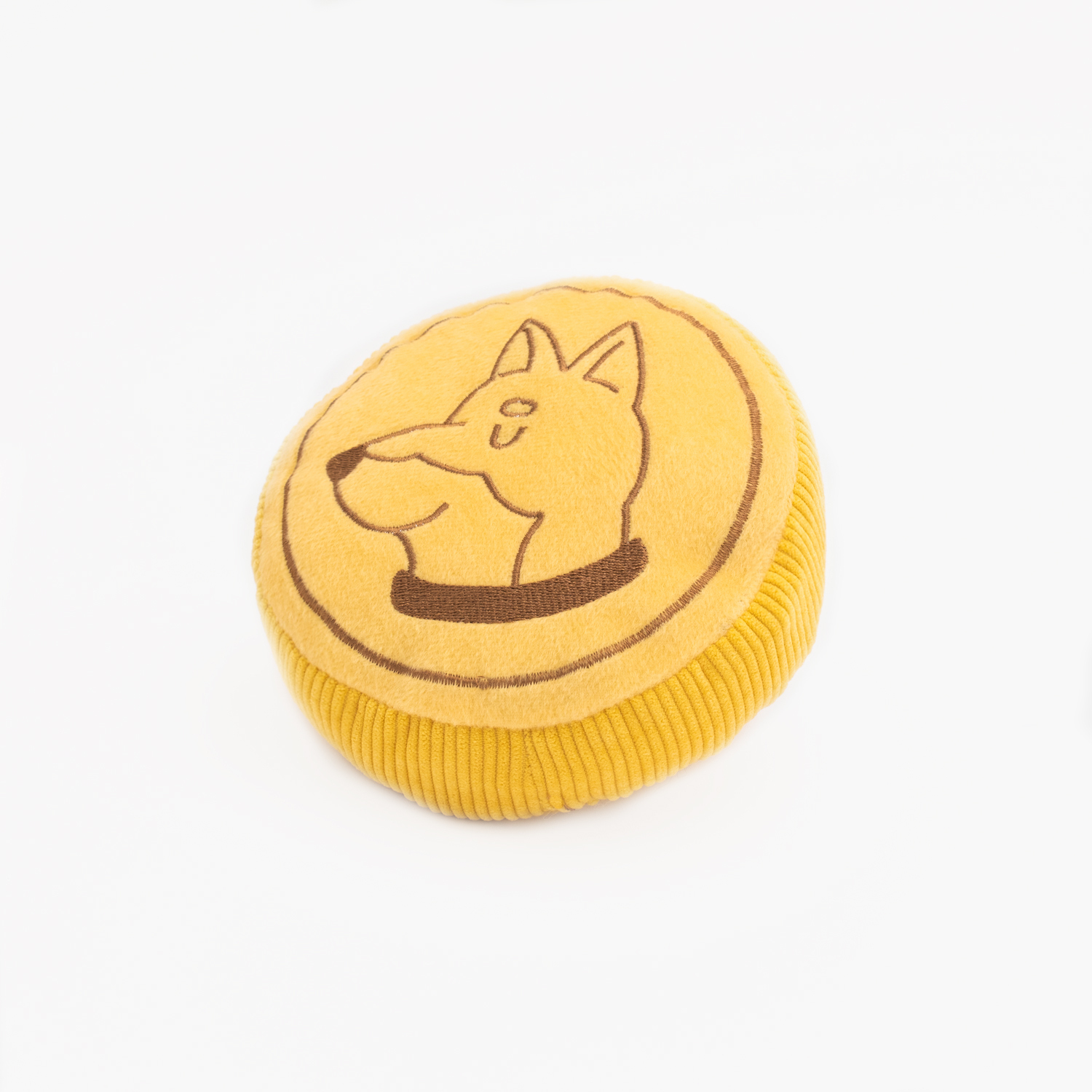 Zippy Paws Plush Squeaker Dog Toy - Squeakie Pattiez Zippy Bit Coin image 1