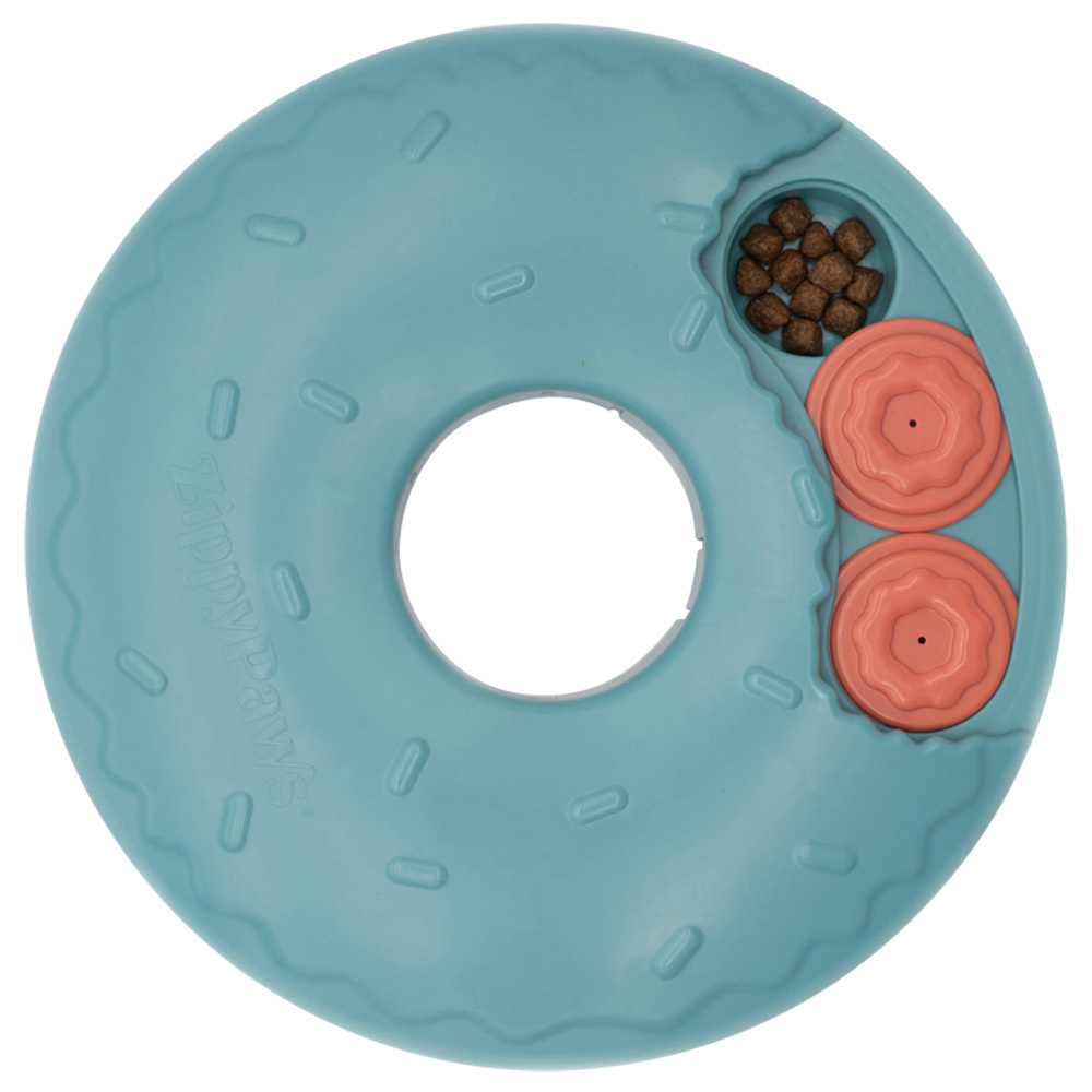 Zippy Paws SmartyPaws Puzzler Interactive Dog Toy - Donut Slider image 1
