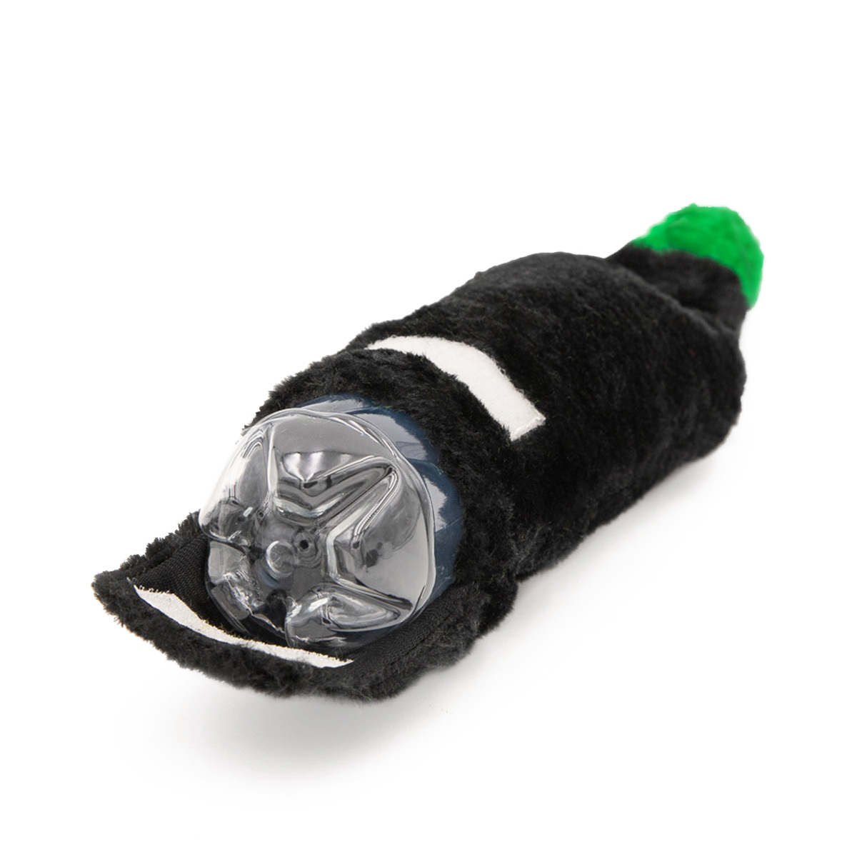 Zippy Paws Happy Hour Crusherz Squeaker Bottle Dog Toy - Black Magic Potion image 1